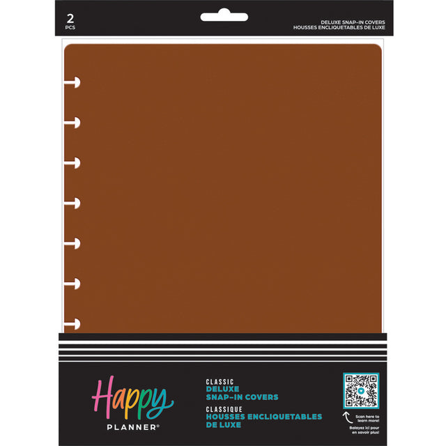 Happy Planner Camel  Deluxe Classic Cover - Snap-in