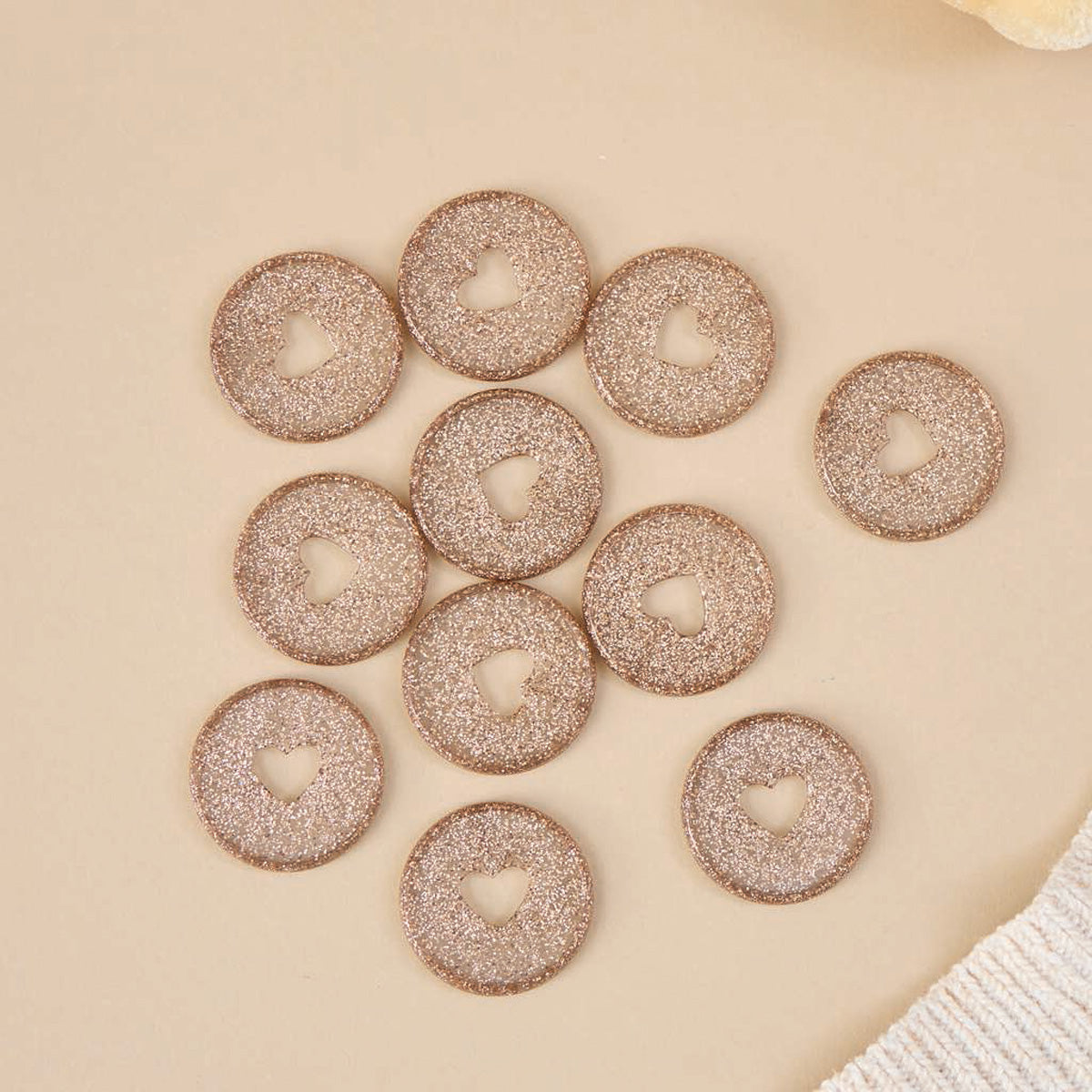 Happy Planner Chestnut Shimmer Discs