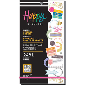 Happy Planner Daily Essentials Sticker Book