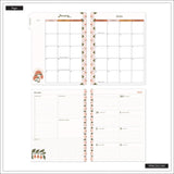 Happy Planner Deluxe Desert Rose dashboard layout