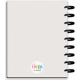 Happy Planner Deluxe Modern Impression Classic - Vertical 12-Months Dated Jan - Dec 2025