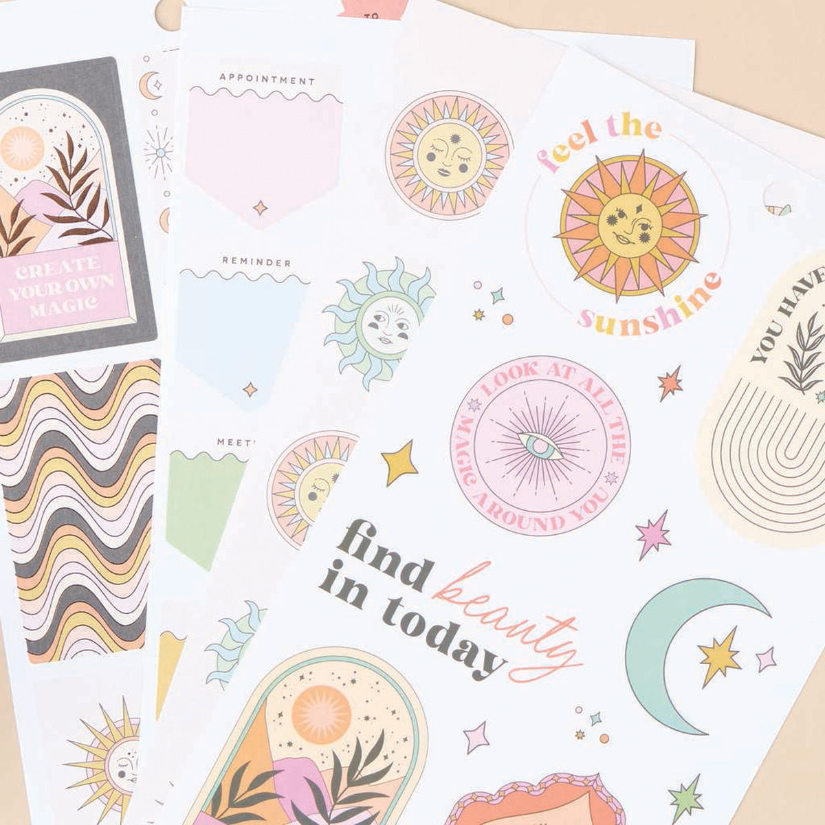 Happy Planner Desert Mystic Classic Sticker Book