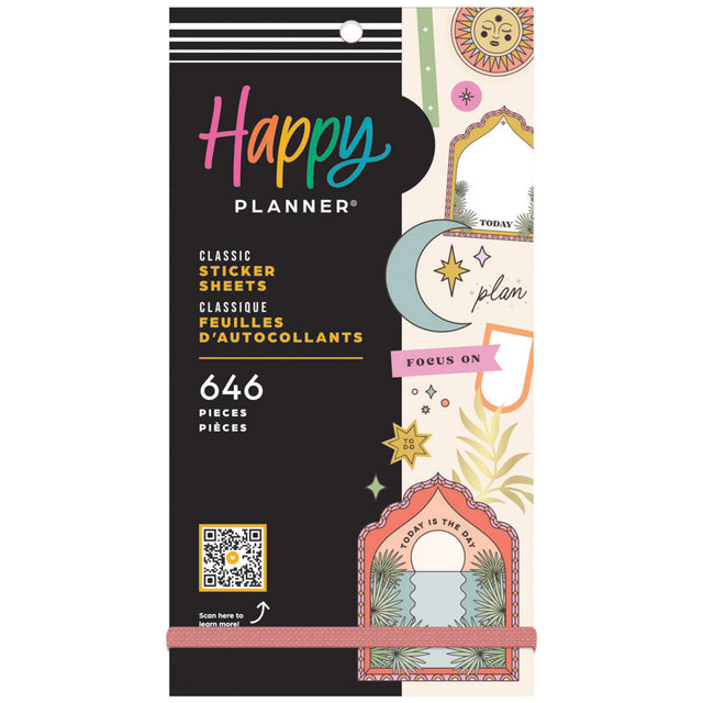 Happy Planner Desert Mystic Classic Sticker Book