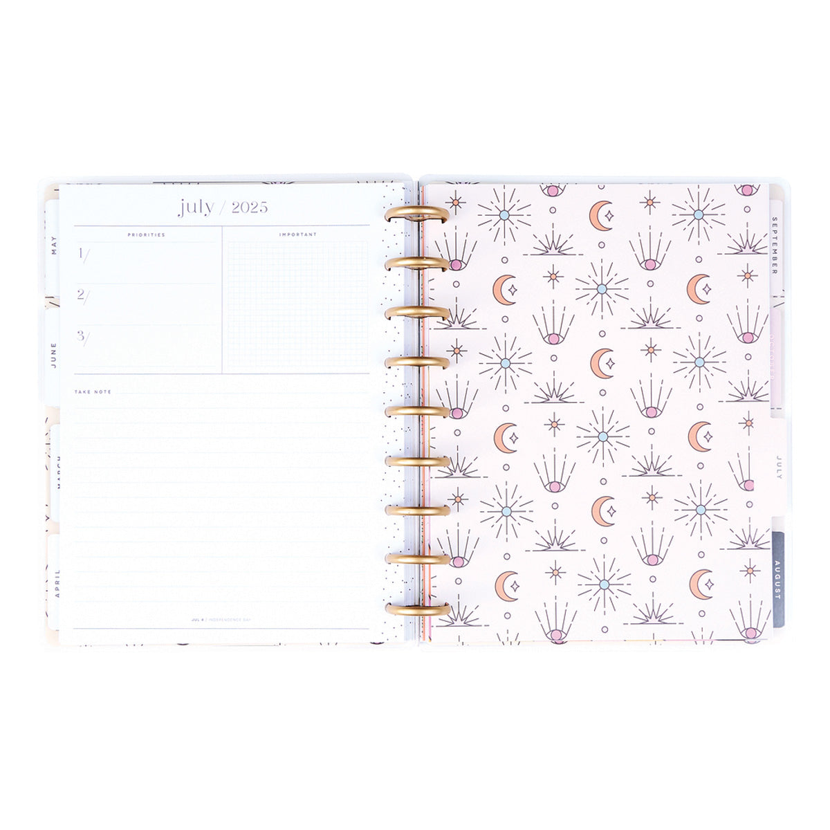 Happy Planner Desert Mystic Classic - Vertical 12-Months Dated Jan - Dec 2025