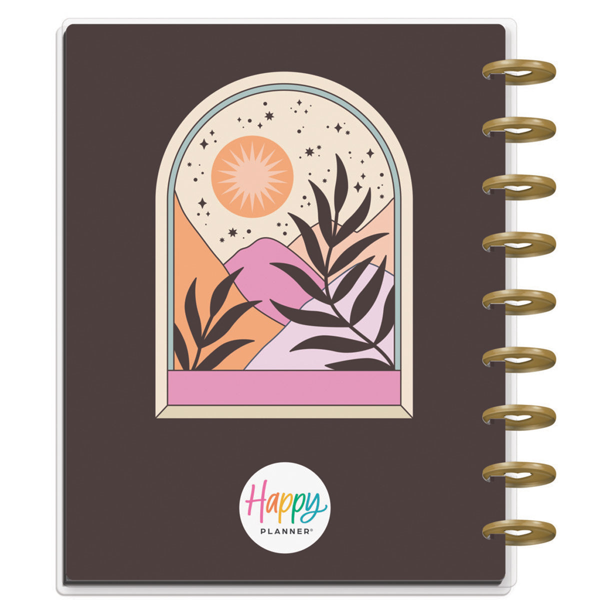 Happy Planner Desert Mystic Classic - Vertical 12-Months Dated Jan - Dec 2025