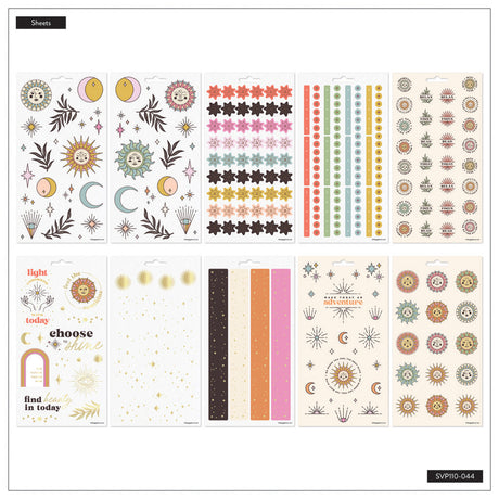 Happy Planner Desert Mystic Sticker Sheets