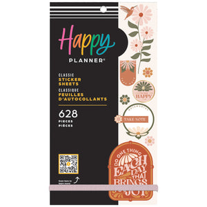 Happy Planner Desert Rose Classic Sticker Book