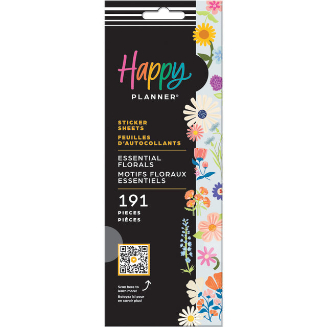 Happy Planner Essential Florals Sticker Sheets