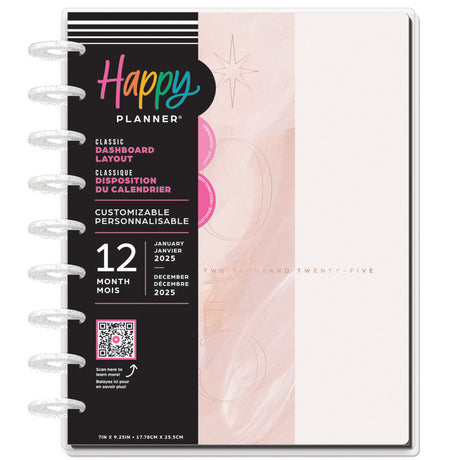 Happy Planner Everyday Magic Classic Dated Planner Dashboard layout