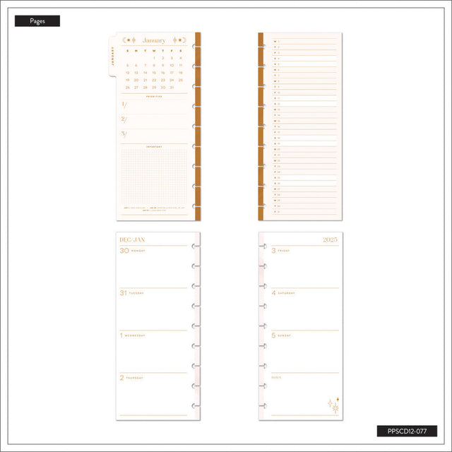 Happy Planner Everyday Magic Skinny Classic Dated Planner