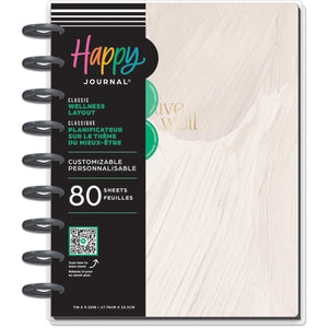 Happy Planner Everyday Magic Wellness Classic Guided Journal