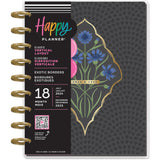 Happy Planner Exotic Borders Classic | Vertical 18-Months Dated Jul 2024 Dec 2025