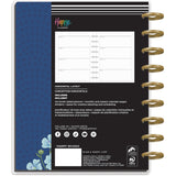 Happy Planner Exotic Fleurs Classic | Horizontal 18-Months Dated Jul 2024 Dec 2025