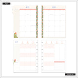 Happy Planner Folk Feather Classic | Colour Block 18-Months Dated Jul 2024 Dec 2025