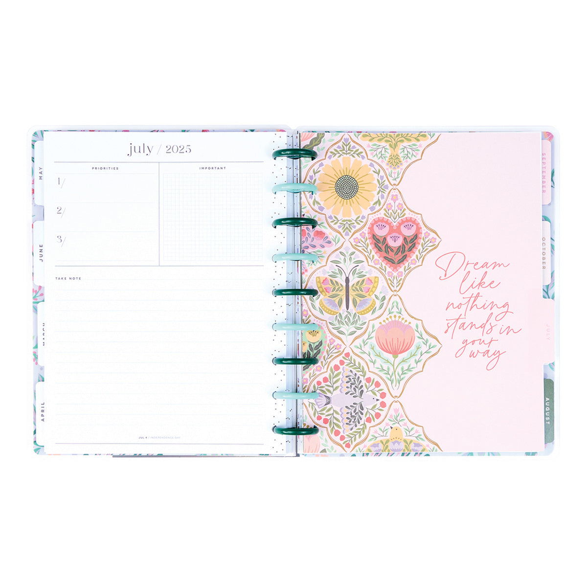 Happy Planner Classic 12-month Dashboard Planner 2025