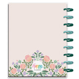 Happy Planner Folk & Flora Classic - Dashboard 12-Months Dated Jan - Dec 2025