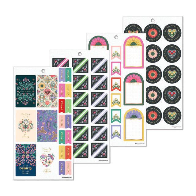 Happy Planner Folk & Flora Classic Sticker Book