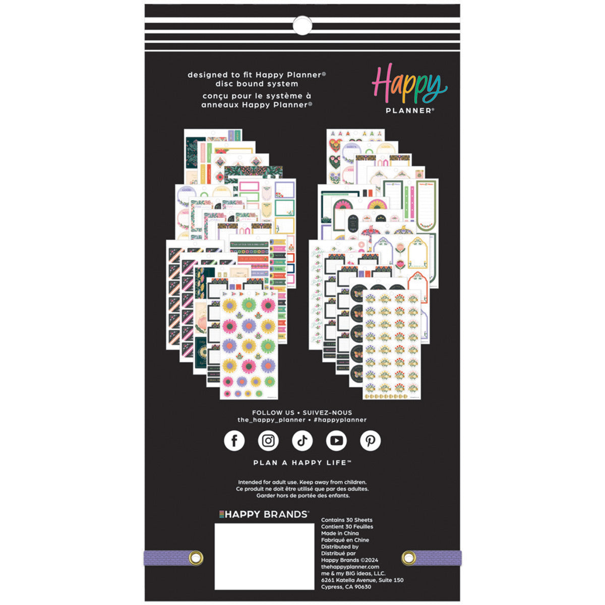 Huge Discbound Book fashion full of Planner Stickers