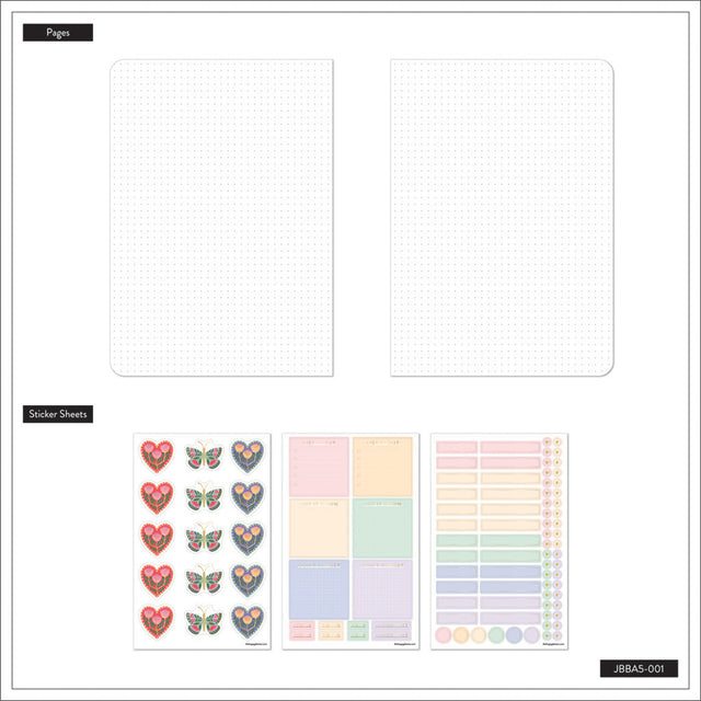 Happy Planner Folk & Flora Dot Grid Journal