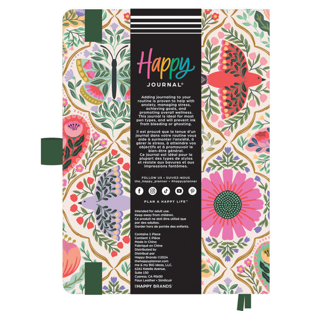 Happy Planner Folk & Flora Dot Grid Journal