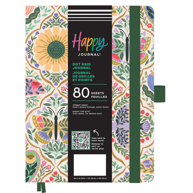 Happy Planner Folk & Flora Dot Grid Journal