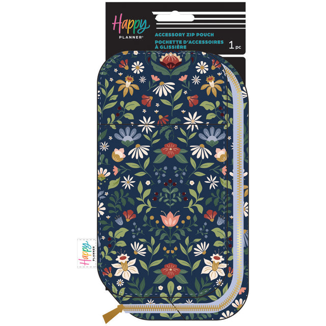 Happy Planner Forest Flowers Accessory Zip Pouch