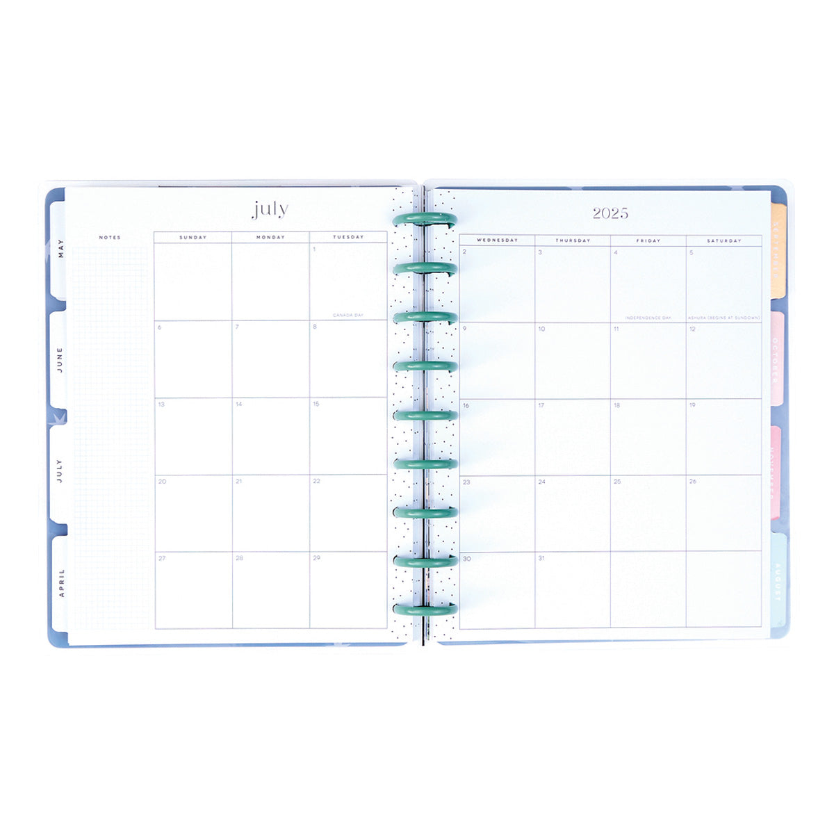 Happy Planner Forest Flowers 2025