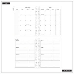 Happy Planner Forest Flowers Classic Dated Planner