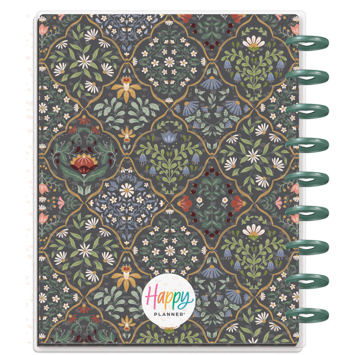 Happy Planner Forest Flowers Classic - Horizontal 12-Months Dated Jan - Dec 2025