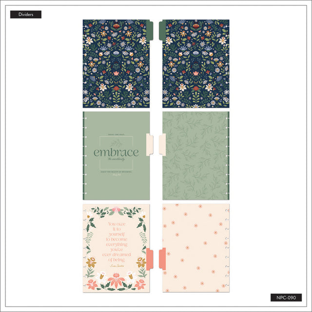 Happy Planner Forest Flowers Classic Notebook