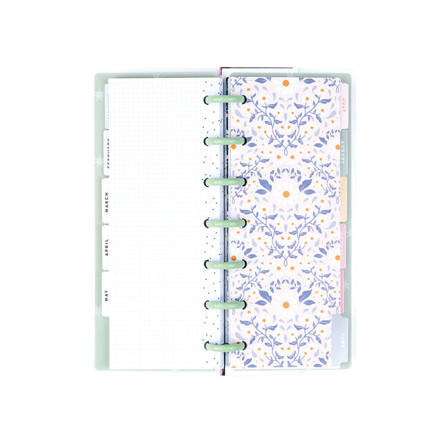 Happy Planner Forest Flowers Skinny Mini&nbsp;Dated Planner