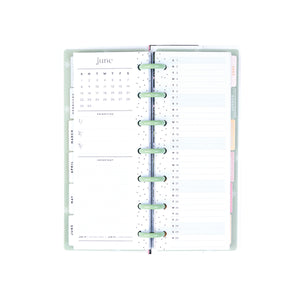 Happy Planner Forest Flowers Skinny Mini&nbsp;Dated Planner