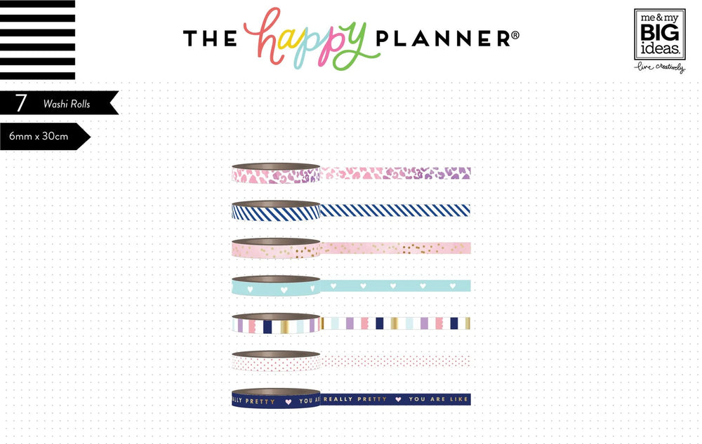 Happy Planner Glam Girl Washi Tape