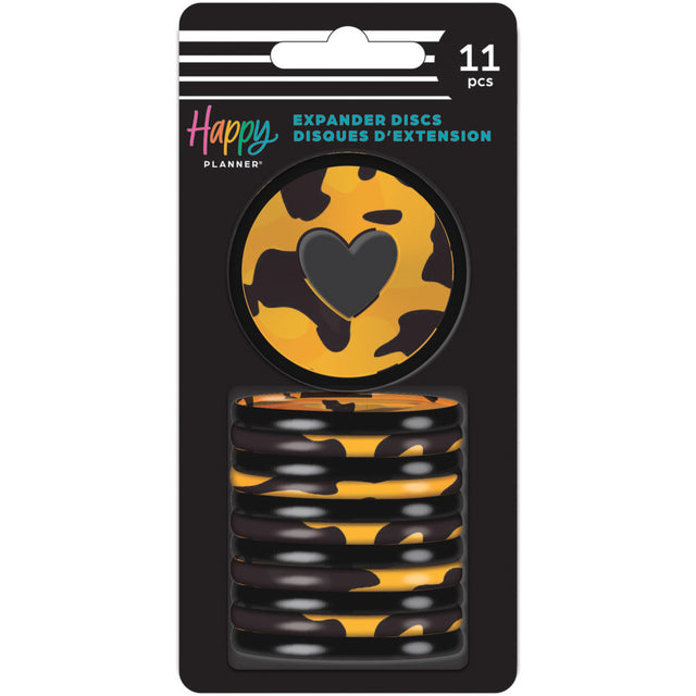 Happy Planner Glossy Tortoise Shell Plastic Expander Discs