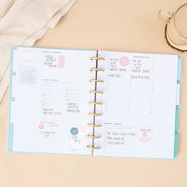 Happy Planner Hello Little One Classic Undated Pregnancy Planner