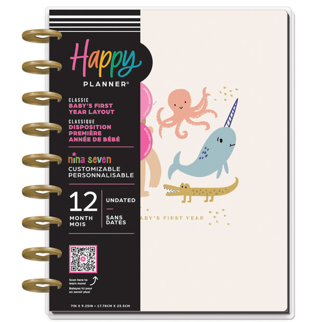 Happy Planner Hello Little One Classic Undated Pregnancy Planner