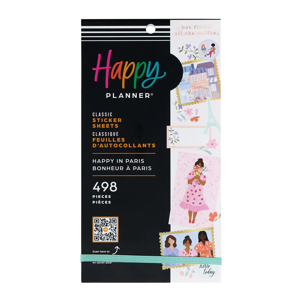 Happy Planner In Paris Sticker Book