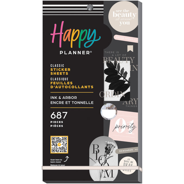 Happy Planner Ink Arbor Classic Sticker Book