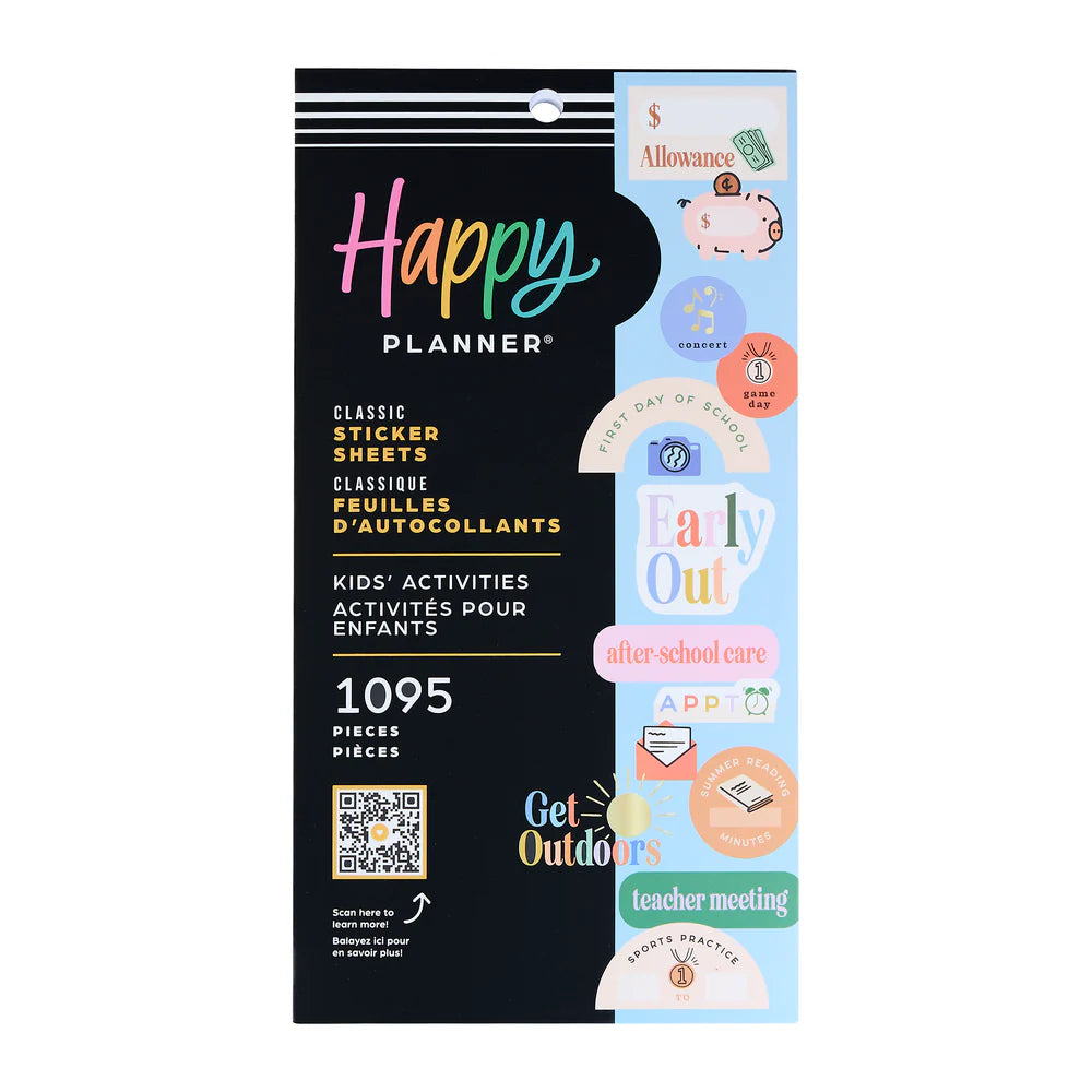 Happy Planner Kids Activities Classic Sticker Book