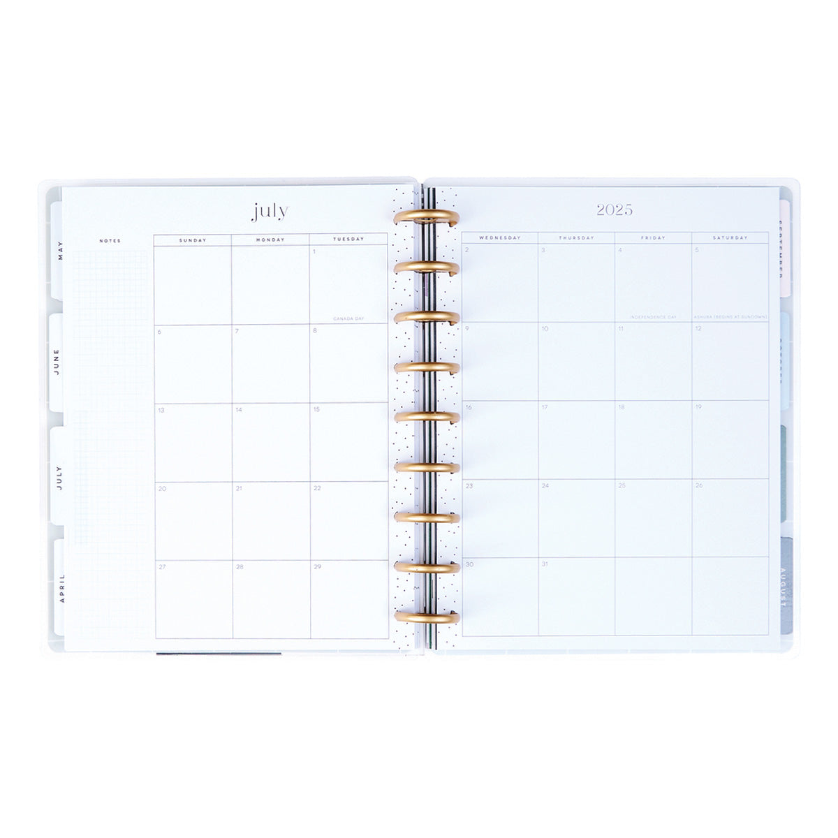 Happy Planner Mauve &amp; Moss Classic Dated Planner