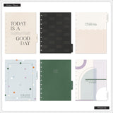 Happy Planner Mauve & Moss Classic - Monthly 12-Months Dated Jan - Dec 2025