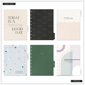 Happy Planner Mauve & Moss Classic - Monthly 12-Months Dated Jan - Dec 2025