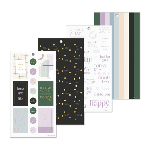 Happy Planner Mauve & Moss Classic Sticker Book