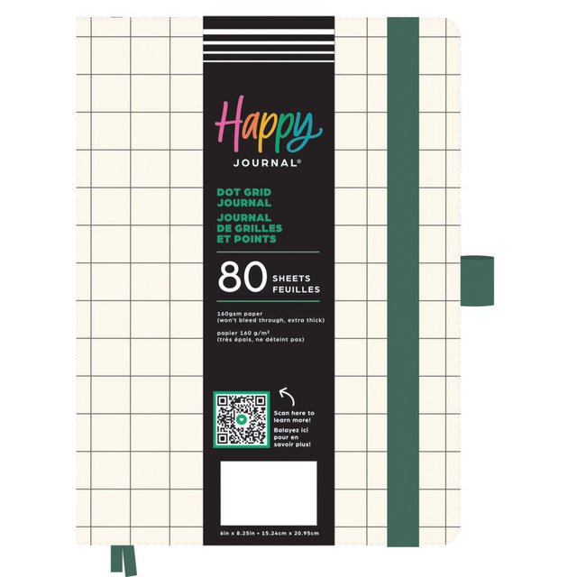 Happy Planner Mauve & Moss Dot Grid Journal