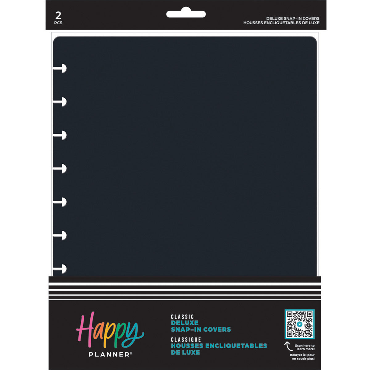 Happy Planner Midnight Blue Deluxe Classic Cover - Snap-in