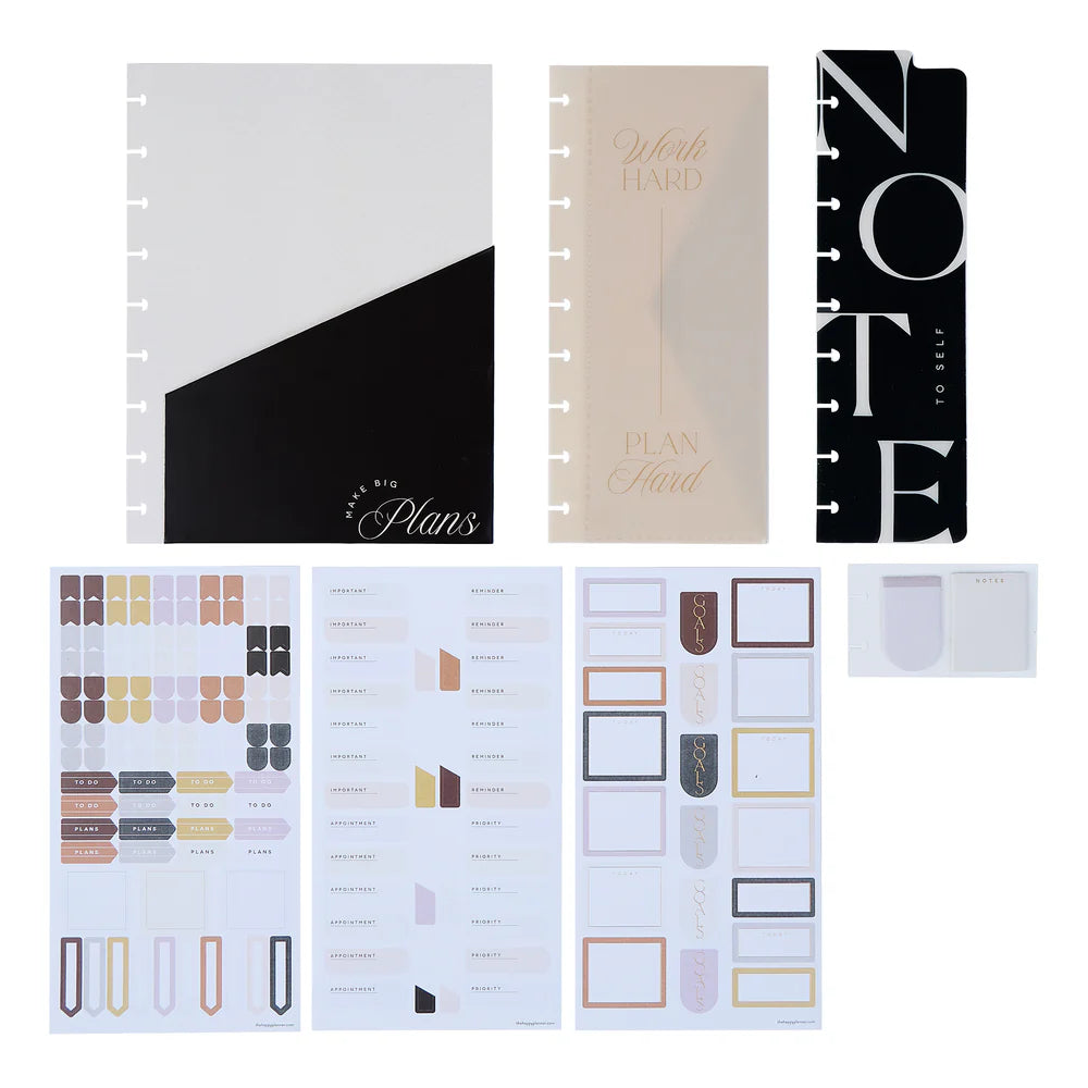 Happy Planner Neutral Chic Classic Accessory Pack