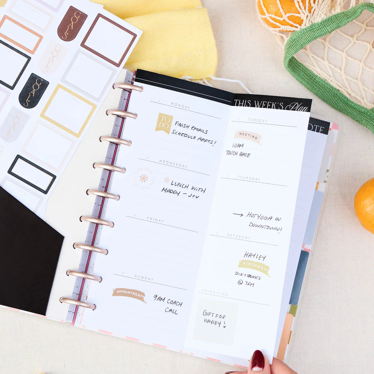 Happy Planner Neutral Chic Classic Accessory Pack