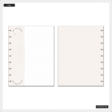 Happy Planner Classic Fill Paper