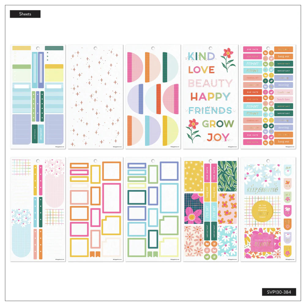 Happy Planner Picnic Blossom Sticker Book