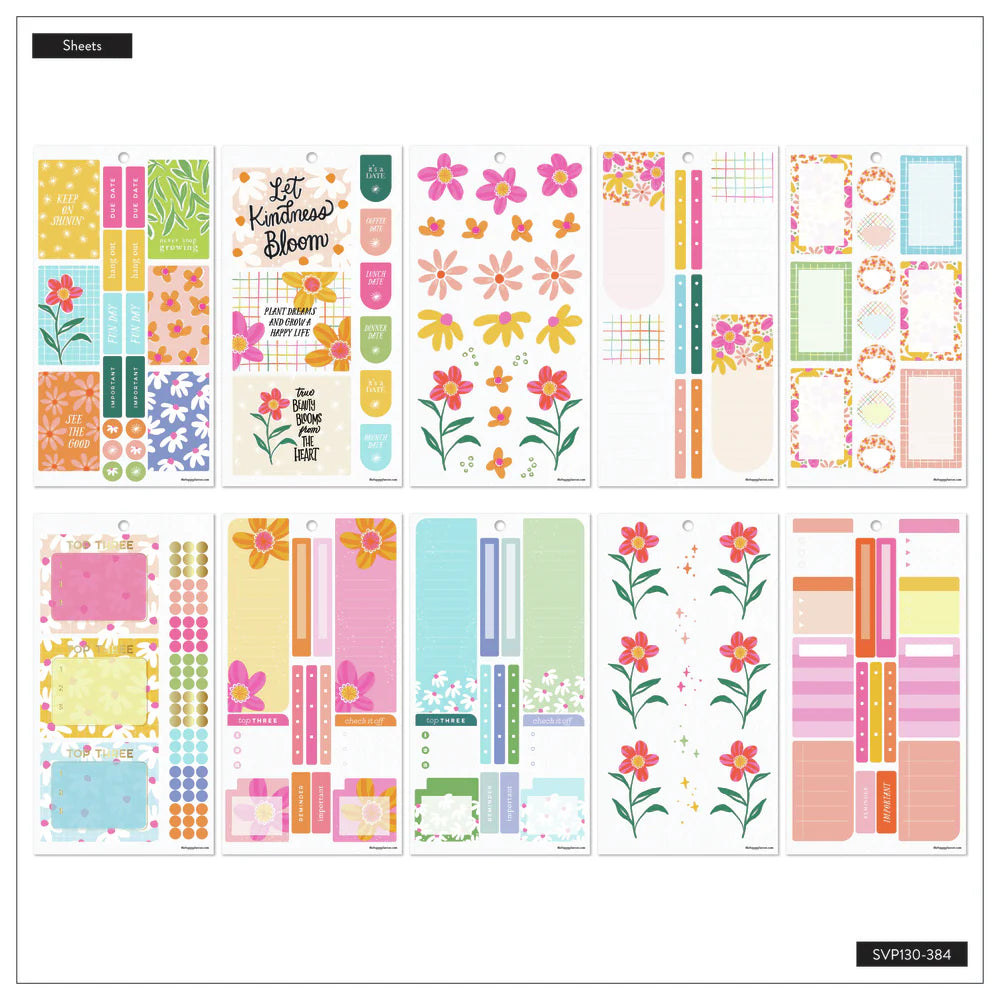 Happy Planner Picnic Blossom Sticker Book